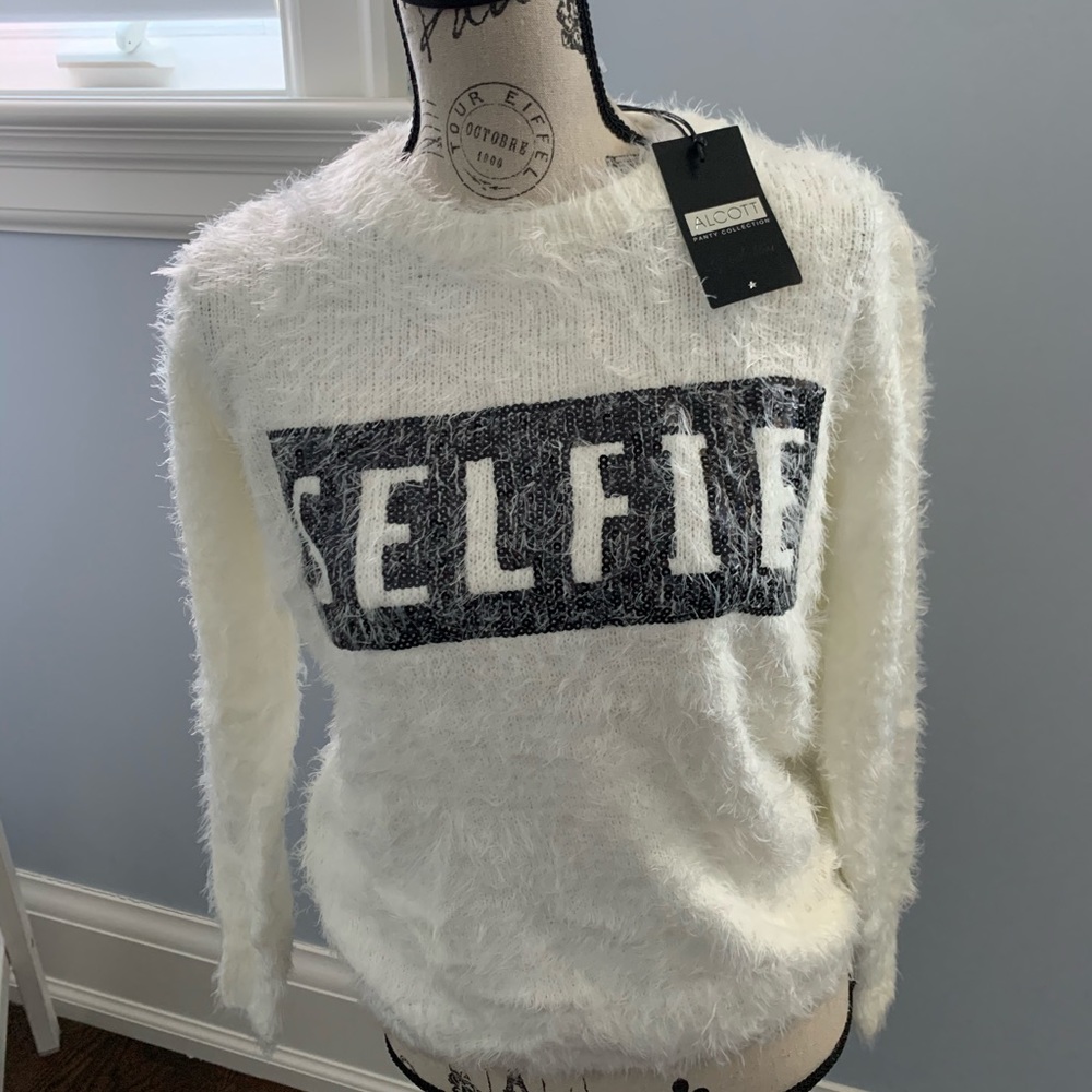 Medium, soft fluffy long sleeve top brand new